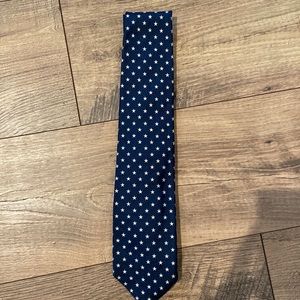 Lands End Star Silk Tie